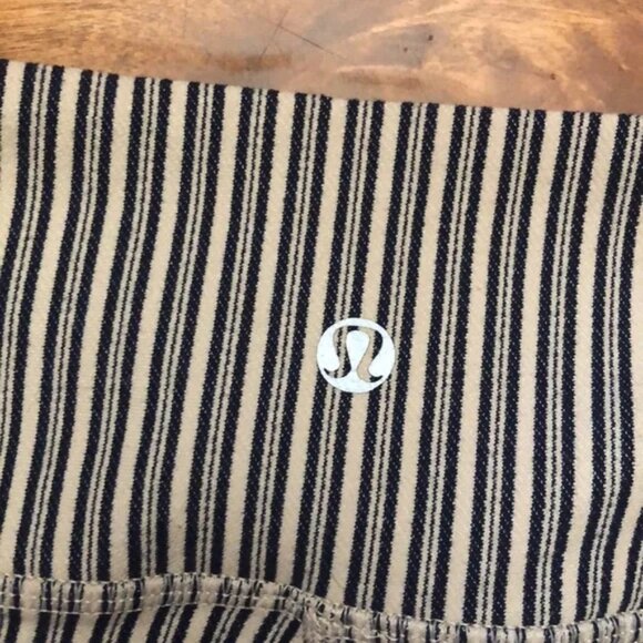 Lululemon Wunder Under Micro Stripe Leggings - Size 4 - Picture 4 of 7